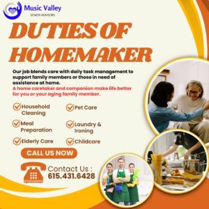 Duties of Homemaker